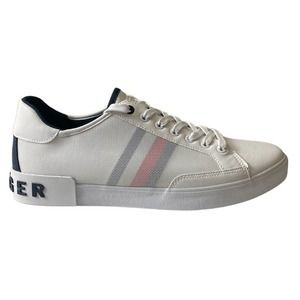 NWT TOMMY HILFIGER Rojo Lace-Up Sneaker Size - 13 Color - White